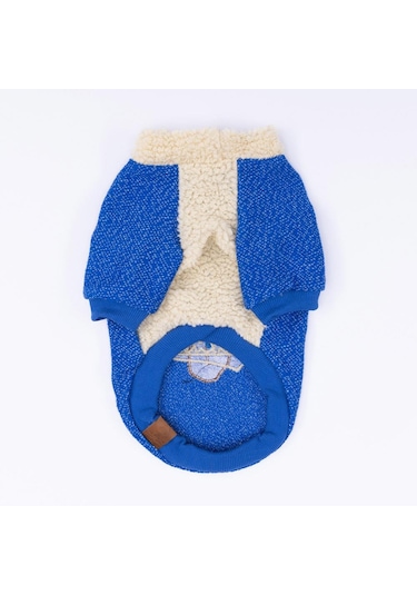 Pawstar Sax Mavi Alaska Esnek, Küçük Irk Triko Köpek Trikosu