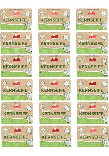 Dalli Vegan Banyo - Vücut - Yüz Sabunu Tekli 1 Koli / 18 Adet