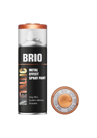 Brio Sprey Boya Metalik Bakır 400 ML
