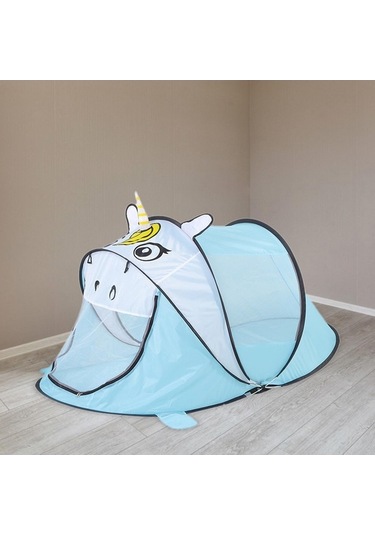 Didadodo Suntek Bebek Plaj Çadırı, Hafif Mavi-tek-boynuzlu-at Mavi Tek Boynuzlu At Çok Renkli