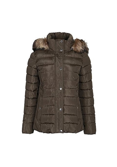 Tommy Hilfiger Kadın Mont Yeşil 001