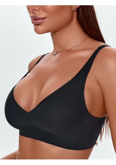 Astores Dikişsiz Sütyen, Balensiz, Push-up'sız Üst 436481943 Siyah
