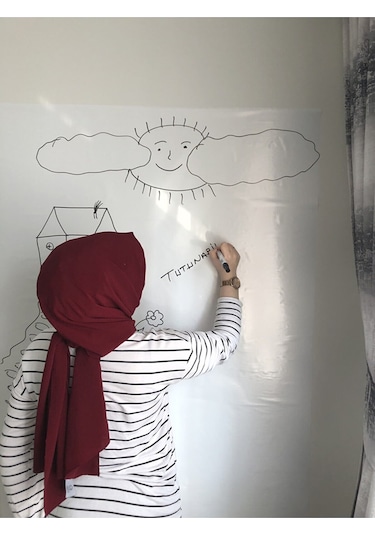 2 Tane Beyaz Akıllı Kağıt Tahta 100X150 Cm Kalem Hediyel