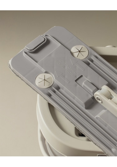 Madame Coco Verly 3 Bölmeli Tablet Mop Seti Gri