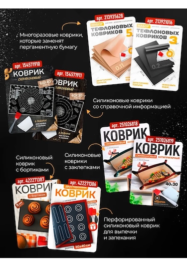 Vershına Ölçü Çizgili Silikon Hamur Açma Ve Fırınlama Matı 422271383