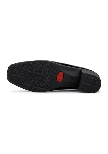 Relax Anatomic Kadın Hakiki Deri Siyah Comfort Ayakkabı 611 E5296-392 Bn Ayk Sk25-26 Black Siyah