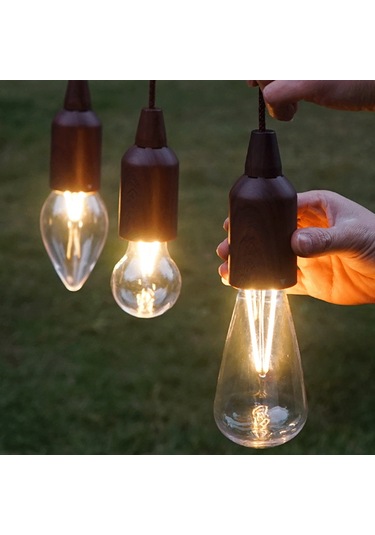 Jeemson Kamp Led Çekmeceli Işık, Cob Işık Kaynağı, 70lm Parlaklık, Ip44 Su Geçirmez, Gölge Ve Bahçe Dekorasyonu, Abs+pc Malzeme Aaa Pil Dahil Değil Çok Renkli