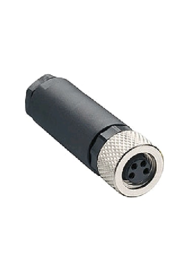 Zhong M8pg-4a ,m8/4-pin Düz Dişi Soket