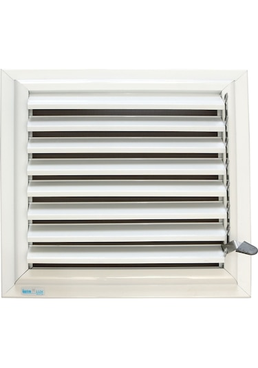 Winlüx Beyaz Boyalı Alüminyum Menfez Banyo Wc Havalandırma (355926202)