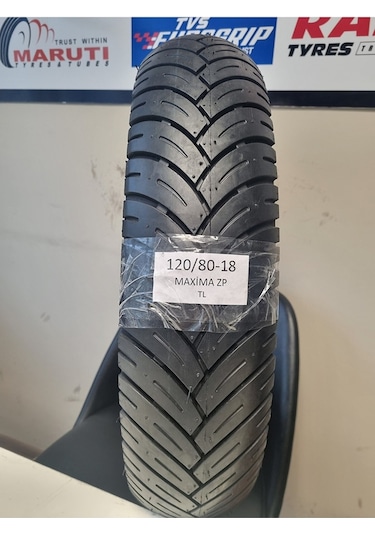 Maruti Tyres120/80-18 Motosiklet Lastiği Tl Tubeless - Dubleks Hero Karizma, Hero T-sport, Falcon Comfort