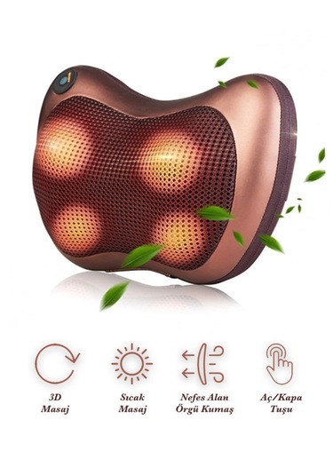 Titreşim,ısıtma Tüm Vücut İçin Yeni Nesil Masaj Kahverengi