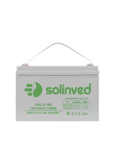 Solinved 100 Ah 12v Jel Akü