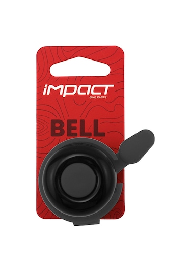 İmpact Mat Siyah Çın Çın Bisiklet Zili Mat Siyah