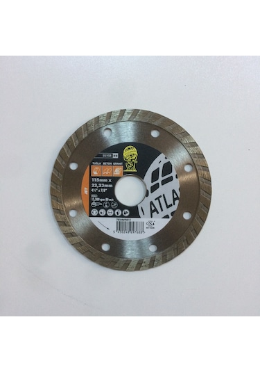 ATLAS TURBO 115 MM ELMAS TESTERE MERMER GRANİT BETON KESİCİ DİSK