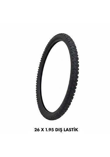 26 Jant Dış Lastik - 26x1.95 Mtb Dağ Bisikleti Dişli Dış Lastik - 1 Adet