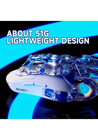 Besthome1 Aj199 Max Paw 3395 2.4ghz Kablosuz 3 Mod Oyun Ofis Faresi Beyaz Diğer