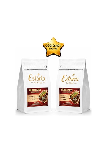 Filtre Kahve Santos 2x250g Öğütülmüş Kahve 500g