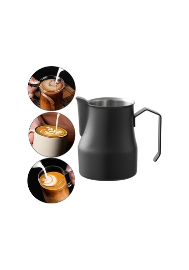 Suntek Sıcak Çikolata Ev Restoranı Için Süt Köpürtme Sürahisi Paslanmaz Çelik