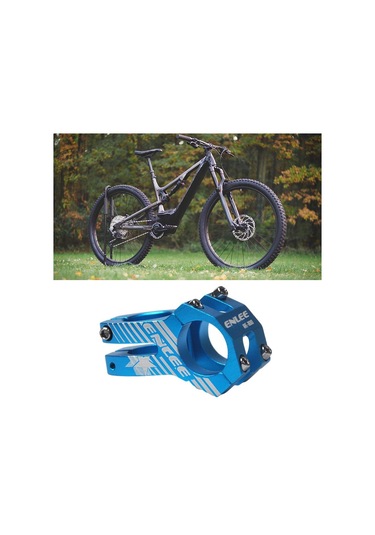 Suntek 31.8Mm Dağ Bisikleti Gövdesi Yüksek Mukavemetli Mavi