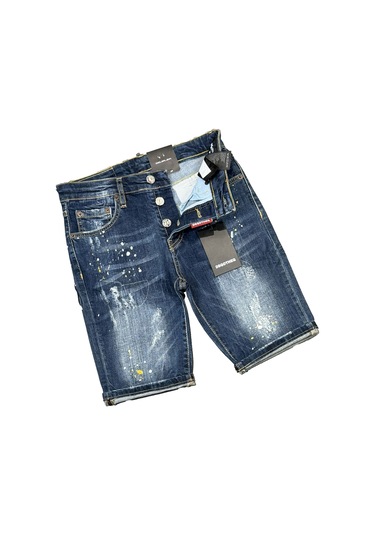 Dsqotheq Kadin Denim Short Blue Mavi