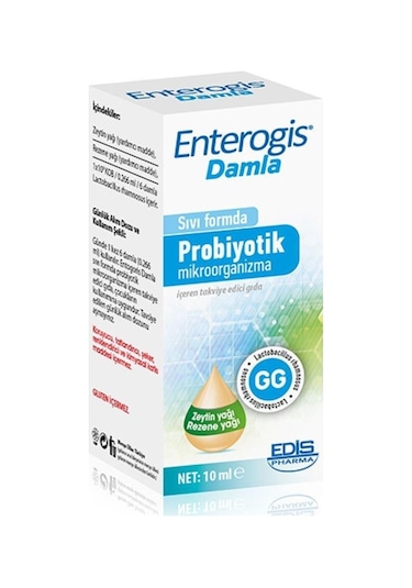 Enterogis Damla Sıvı Formda Probiyotik 10 Ml