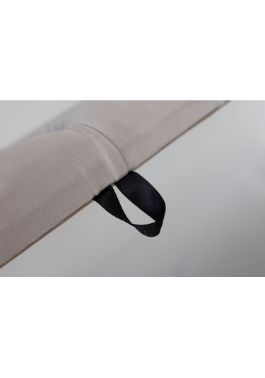 Vetra Sandıklı Bench Puf, Beyaz KREM