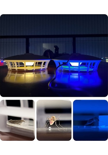 Trendooze Yapışkan Yakalama Ve Ve Usb Tuzak Pil Levhaları Lambası, İle İçin Ev Dahil Çok Çalışır, Böcek Bahçe Amaçlı Eh