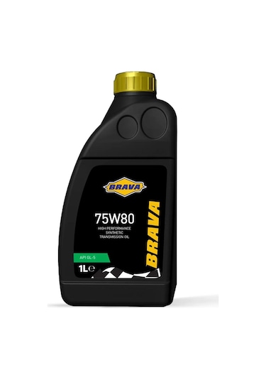 Brava Geartech 75W-80 GL-5 Full Sentetik Şanzıman Yağı 1 L