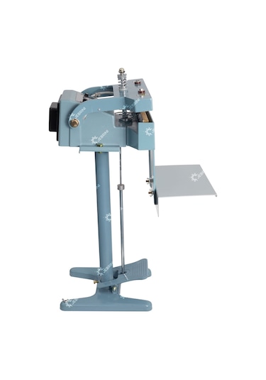 Çift Çeneli Pedallı Poşet Ağzı Yapıştırma Makina 300 MM