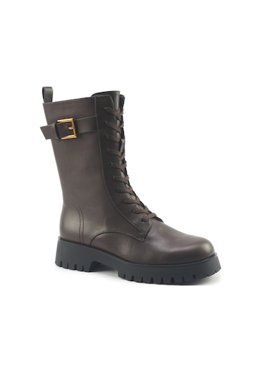 Nine West Greg 5pr Kahverengi Kadın Düz Bot 000000000102012159 Kahverengi