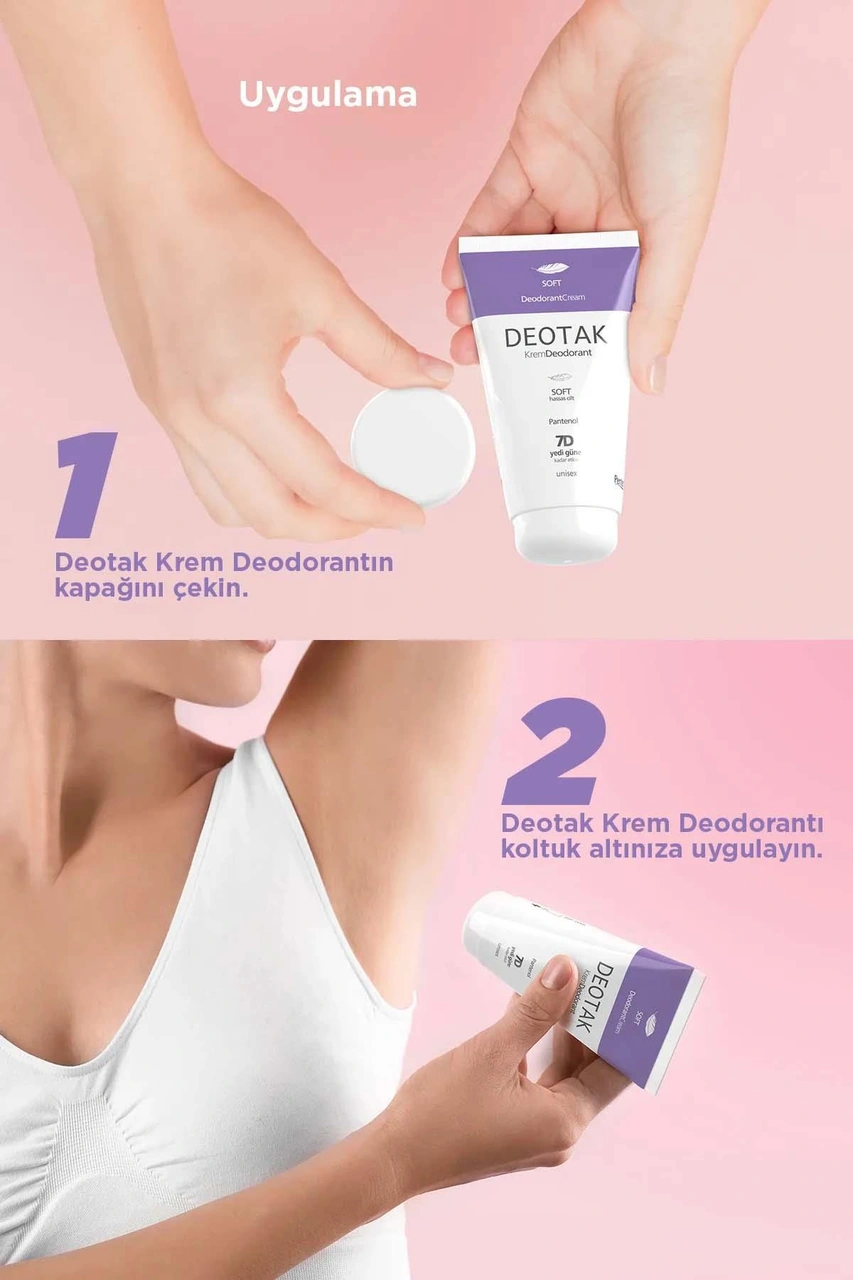 Deotak Krem Deodorant Soft 3 x 35 ML
