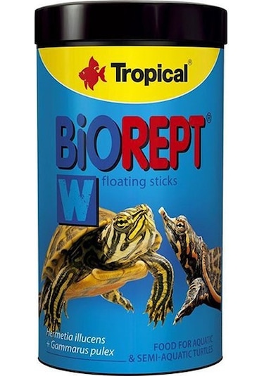 Tropical Biorept W Sticks Su Kaplumbağaları için Çubuk Yem 1000 M