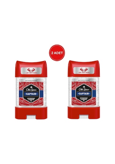 Old Spice Captain Anti-Perspirant Erkek Jel Deodorant 70 ML x 2