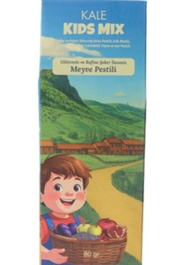 Glutensiz Şekersiz Meyve Pestili 80 Gr