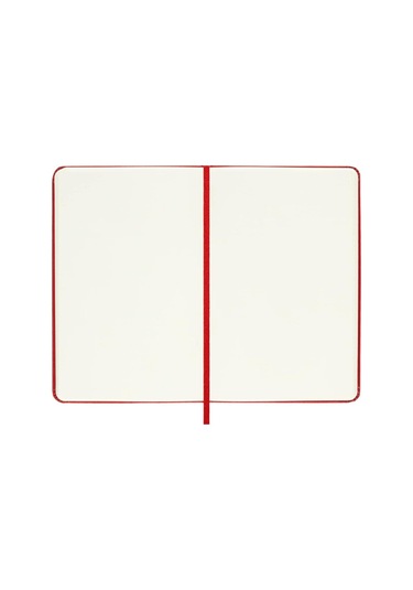 Moleskine Çizgisiz Kırmızı Defter Cep Boy Sert Kapak