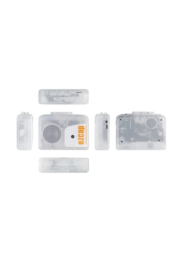 Jeehugo Ezcap Kaset Çevirici: Kasetten Mp3/wav'a Dönüştürücü, Usb-c, Usb 2.0, Dahili Hoparlör, Kulaklık Jack, Dijital Dinleyici