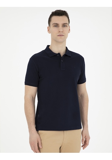 Pierre Cardin Erkek Lacivert Tişört Basic 50280754-vr033 Lacivert