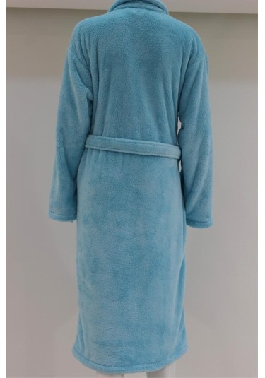 Ender Home Wellsoft Şalyaka Bornoz Soft Peluş Sabahlık Unisex Welsoft Bornoz 001