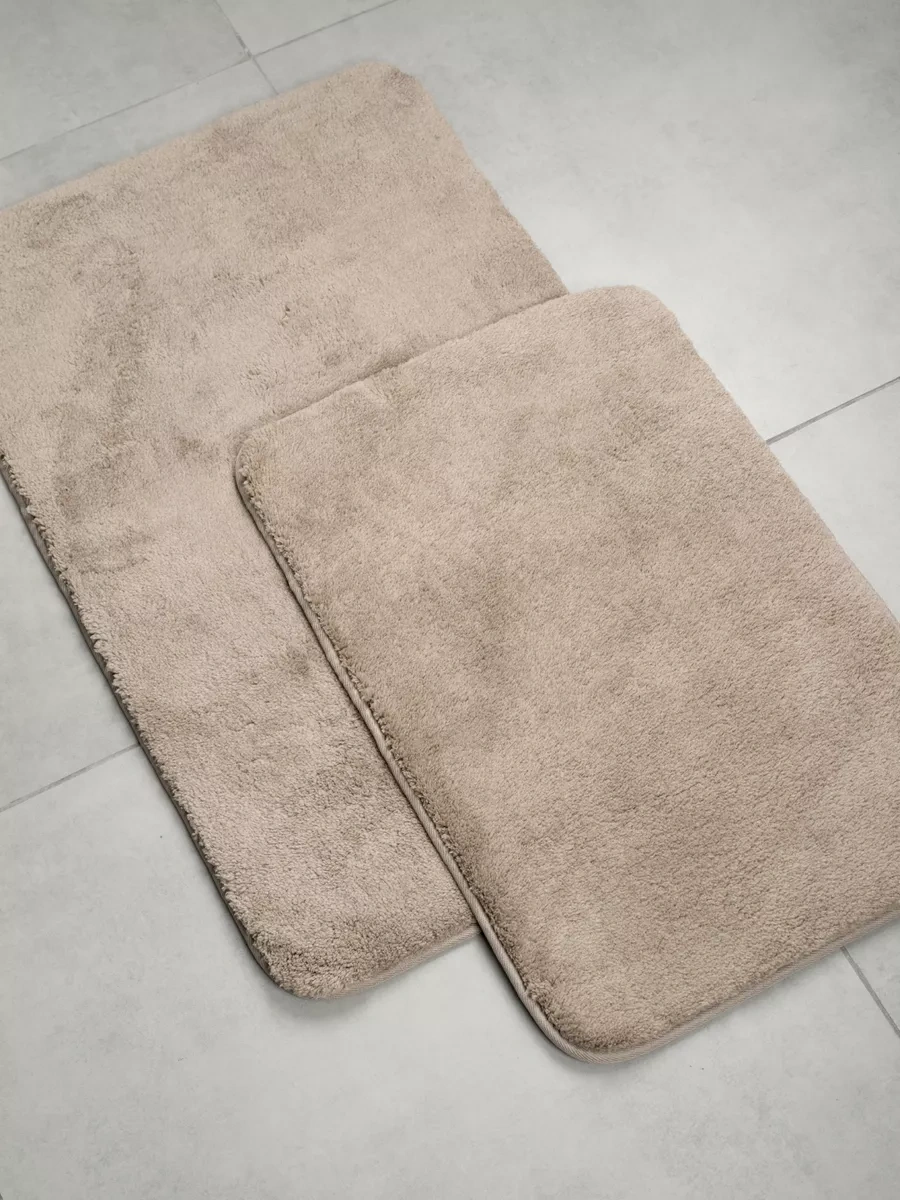 Bauheım Banyo Ve Tuvalet Kaydırmaz Paspas Seti 2 Adet 228649886 Çikolata