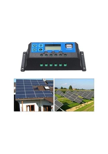 Pazly Şarj Şarj Otomatik Kontrol Kadar Güneş Cihazı Akımı Akım Adaptasyonlu 12v/24v 100a'ya - İw