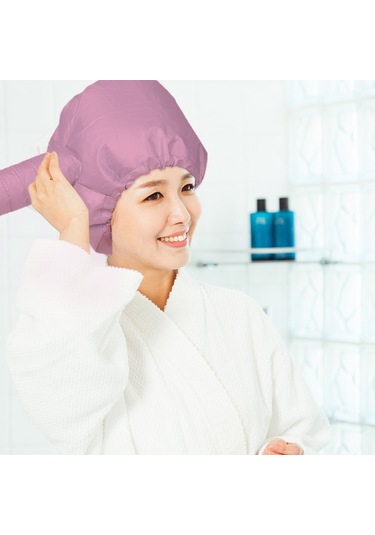 Yaleker Pembe Saç Kurutma Ve Bakıma Uygun Elektrikli Saç Kaputu Pembe