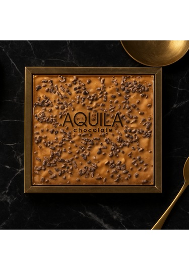 Aquila Chocolate Cevizli Kakao Nibslı Karamel Çikolata 250 G