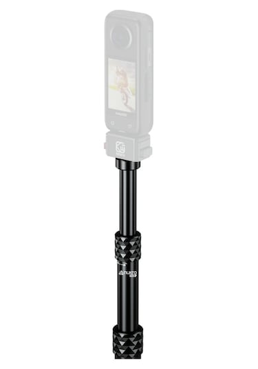 Nukrotech Motosiklet 360 Aksiyon Kamera Çubuğu Siyah