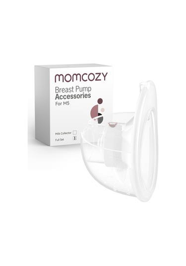 Momcozy Süt Toplama Haznesi Full Set M5 Beyaz