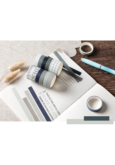 Geeroyoo Japon Washi Kağıt Bant - 2 Metre Dıy Dekorasyon Ve Hediye Paketleme İçin