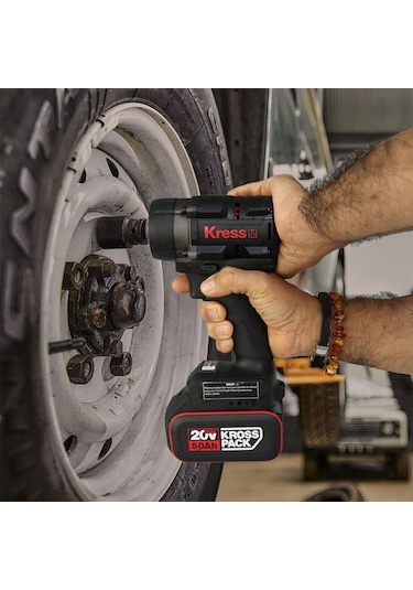 Kress KH276.91 20V 700/850NM Profesyonel Şarjlı Somun Sıkma Makinesi