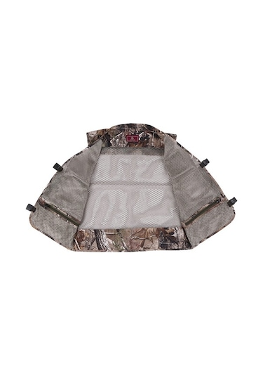 Artfulabode Yelek Yeleği Yaz Yaprak Kuruyan Kamuflajı Kamuflaj Hızlı Fotoğrafçılığı File Çok Cepli Ceketler Balıkçılık Zt Kamuflaj