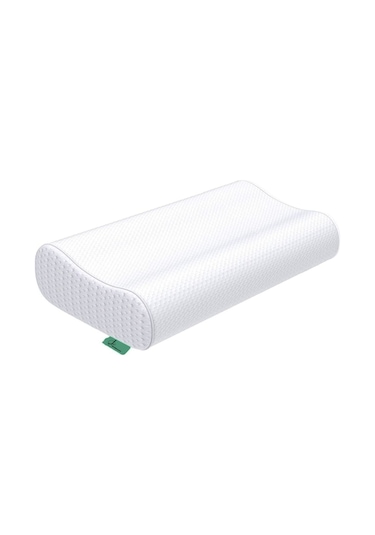 WhiteBlanco Large Boyun Destekli Ortopedik Visco Yastık Beyaz