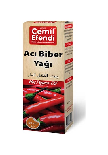 Acı Biber Yağı 50 Ml.