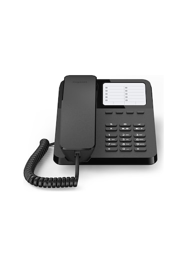 Gigaset Desk 400 Kablolu Telefon Siyah